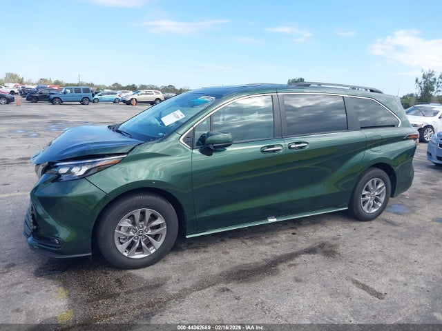 Aukcja sprzedaży 2026 Toyota Sienna Xle, vin: 5TDYRKECXTS293589, numer aukcji: 44362689