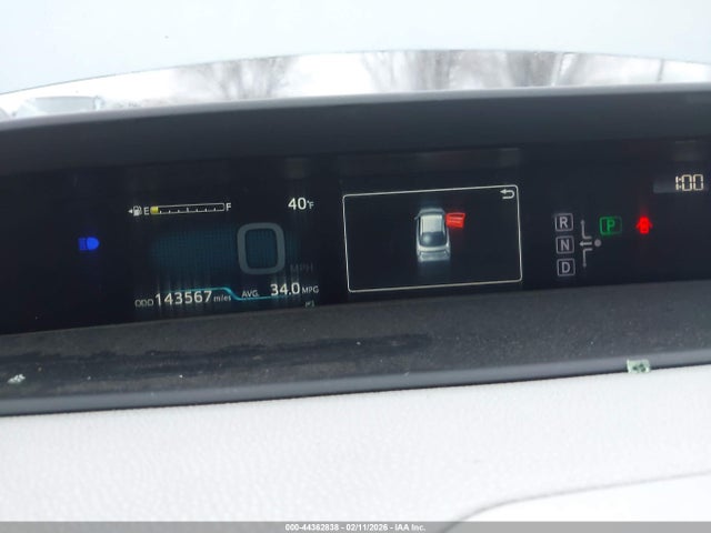 JTDKBRFU6G3522609 Toyota Prius Two