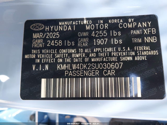 Hyundai ELANTRA N 2025 KMHLW4DK2SU030607 Image 9