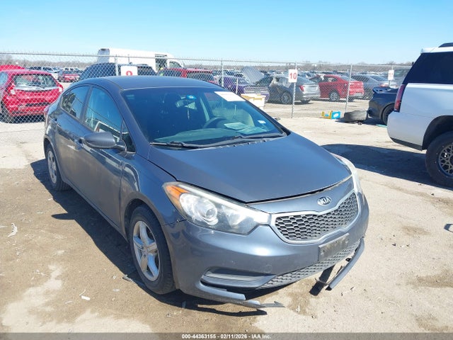 2016 KIA FORTE KNAFK4A62G5480955