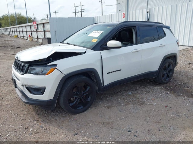2018 Jeep Compass Altitude Fwd მანქანა იყიდება აუქციონზე, vin: 3C4NJCBB9JT466257, აუქციონის ნომერი: 44363282