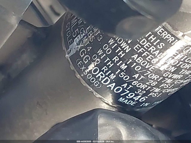 Kawasaki EX500 2024 ML5EXGG10RDA07946 Image 10