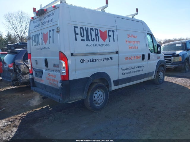Продаж на аукціоні авто 2020 Ram Promaster 1500 High Roof 136 Wb, vin: 3C6TRVBG5LE123662, номер лоту: 44363655