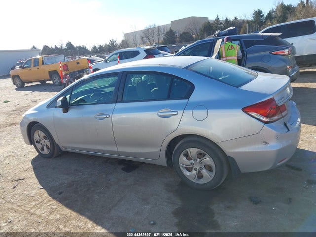 Продаж на аукціоні авто 2013 Honda Civic Lx, vin: 19XFB2F53DE293778, номер лоту: 44363697