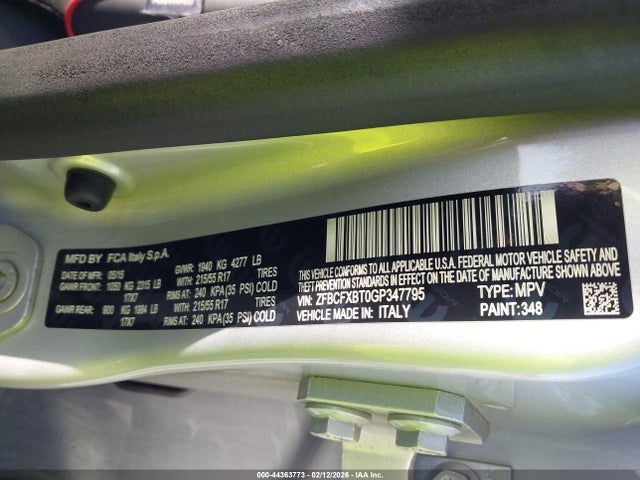 2016 FIAT 500X ZFBCFXBT0GP347795 Photo 8