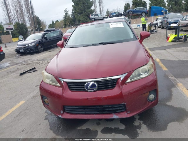 Auction sale of the 2013 Lexus Ct 200h, vin: JTHKD5BH8D2162240, lot number: 44363880
