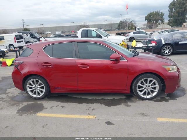 Auction sale of the 2013 Lexus Ct 200h, vin: JTHKD5BH8D2162240, lot number: 44363880