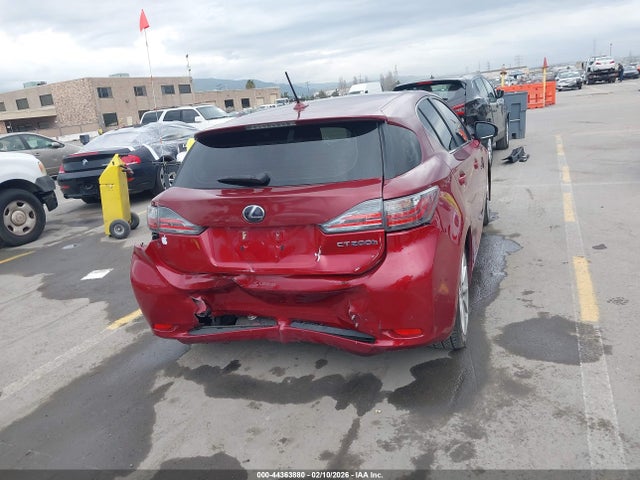 Auction sale of the 2013 Lexus Ct 200h, vin: JTHKD5BH8D2162240, lot number: 44363880