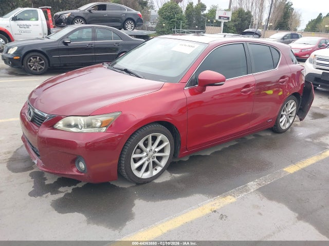 Auction sale of the 2013 Lexus Ct 200h, vin: JTHKD5BH8D2162240, lot number: 44363880