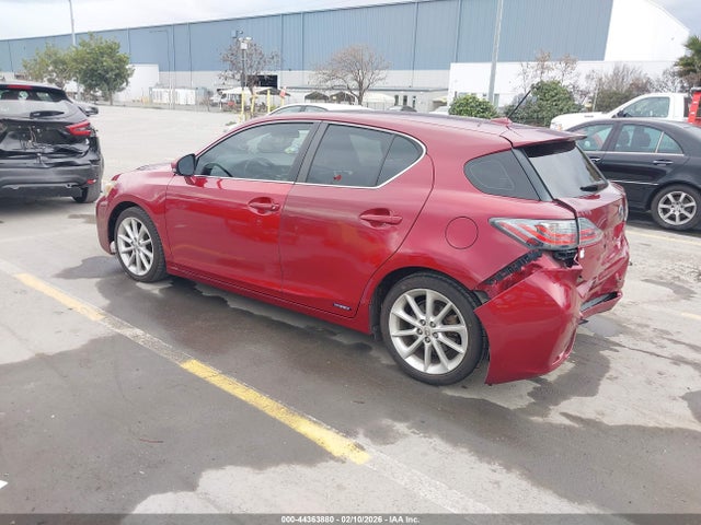 Auction sale of the 2013 Lexus Ct 200h, vin: JTHKD5BH8D2162240, lot number: 44363880