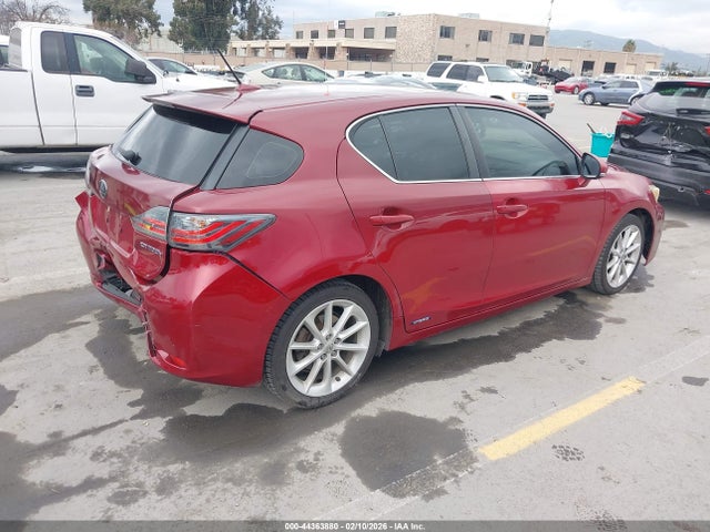 Auction sale of the 2013 Lexus Ct 200h, vin: JTHKD5BH8D2162240, lot number: 44363880