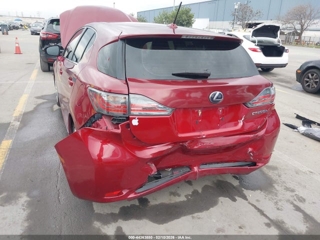 Auction sale of the 2013 Lexus Ct 200h, vin: JTHKD5BH8D2162240, lot number: 44363880