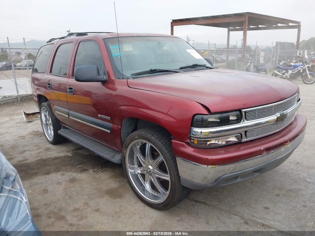 2001 CHEVROLET TAHOE 1GNEC13T31R203333