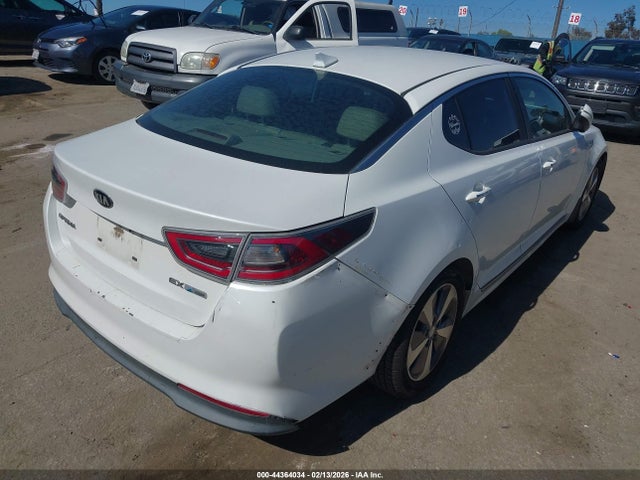 KNAGN4AD6F5080857 KIA Optima Hybrid Ex
