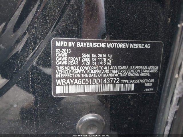 2013 BMW 740I WBAYA6C51DD143772 Photo 8