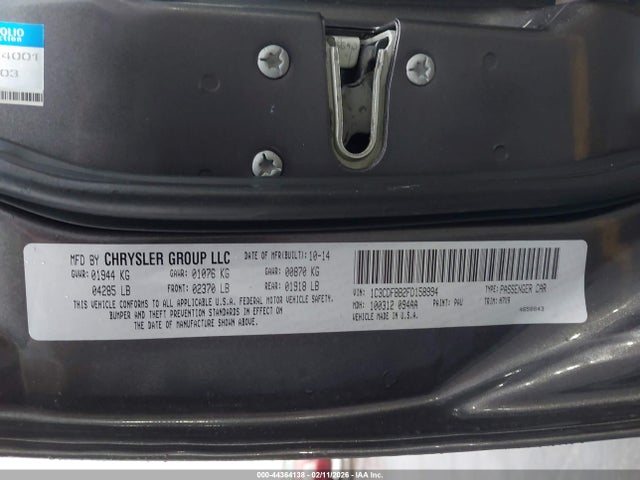 2015 DODGE DART 1C3CDFBB2FD158994 Photo 8