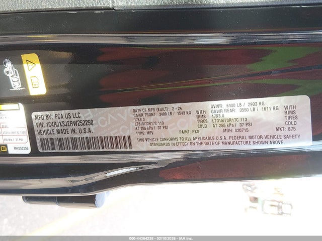 1C4RJXSJ2RW252250 Jeep Wrangler 4-door Rubicon 392 4x4