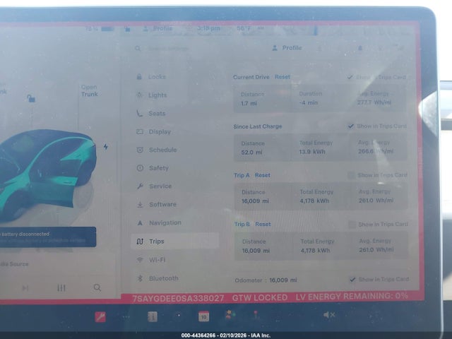 Aukcja sprzedaży 2025 Tesla Model Y Long Range Dual Motor All-wheel Drive, vin: 7SAYGDEE0SA338027, numer aukcji: 44364266