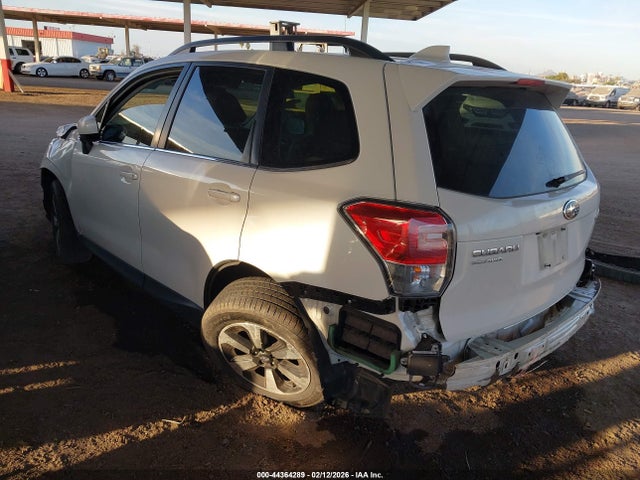 Продаж на аукціоні авто 2018 Subaru Forester 2.5i Limited, vin: JF2SJARC3JH517192, номер лоту: 44364289