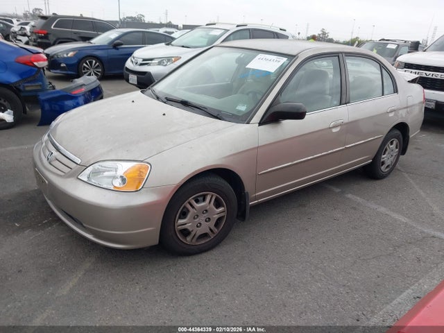 2002 HONDA CIVIC 1HGES166X2L024889 Photo 1