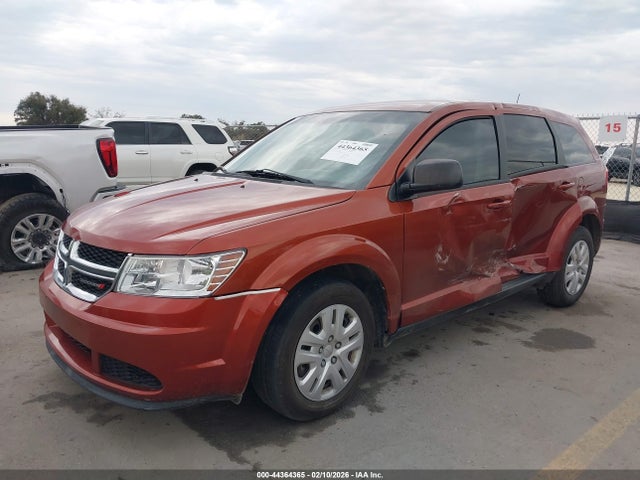 Dodge Journey American Value Pkg 2014 3C4PDCABXET268522 Image 2