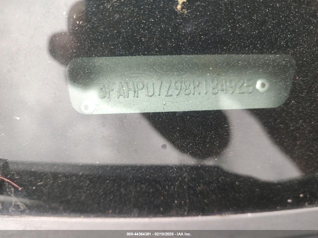 2008 FORD FUSION 3FAHP07Z98R184925 Photo 8