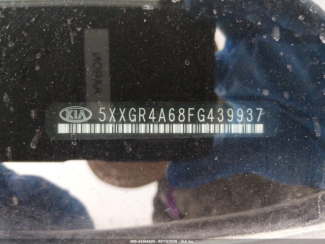5XXGR4A68FG439937 KIA Optima Sx Turbo