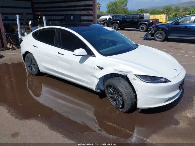Auction sale of the 2025 Tesla Model 3 Long Range Rear-wheel Drive/standard Rear-wheel Drive, vin: 5YJ3E1EA0SF981943, lot number: 44364548