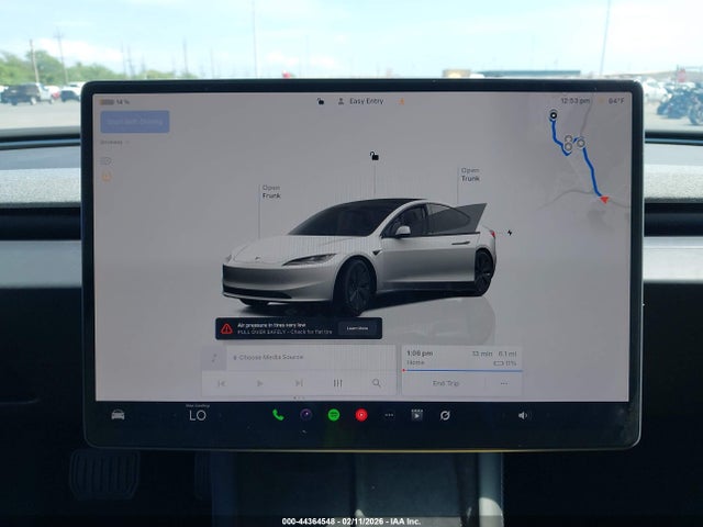 Aukcja sprzedaży 2025 Tesla Model 3 Long Range Rear-wheel Drive/standard Rear-wheel Drive, vin: 5YJ3E1EA0SF981943, numer aukcji: 44364548
