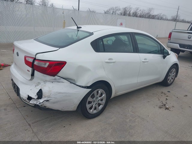 44365052 :رقم المزاد ، KNADM4A39G6694732 vin ، 2016 Kia Rio Lx مزاد بيع