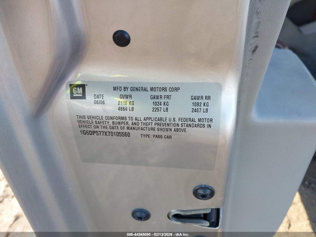 2007 CADILLAC CTS 1G6DP577X70105560 Photo 8