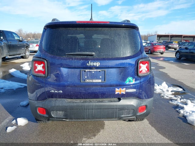 44365142 :رقم المزاد ، ZACCJBBB1HPE64697 vin ، 2017 Jeep Renegade Latitude 4x4 مزاد بيع