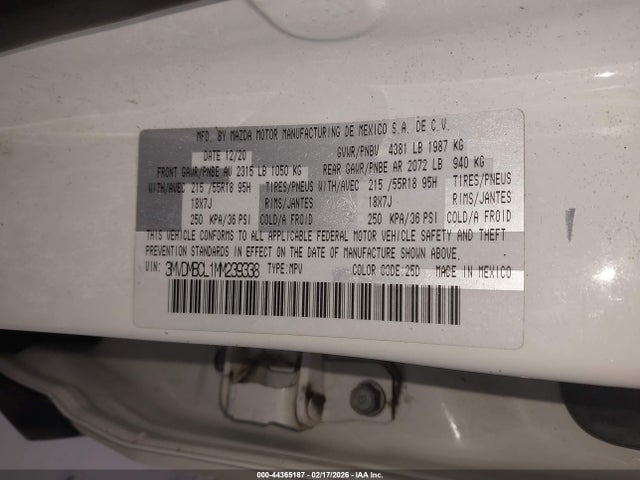 2021 MAZDA CX-30 3MVDMBCL1MM239338 Photo 8