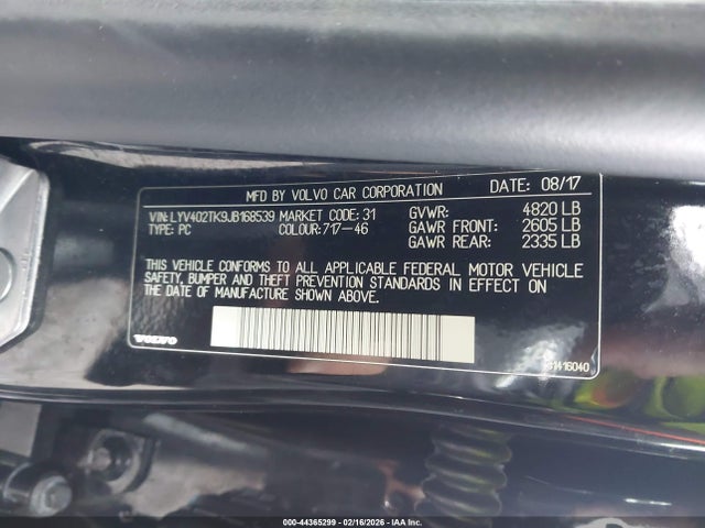 2018 VOLVO S60 INSCRIPTION LYV402TK9JB168539 Photo 8