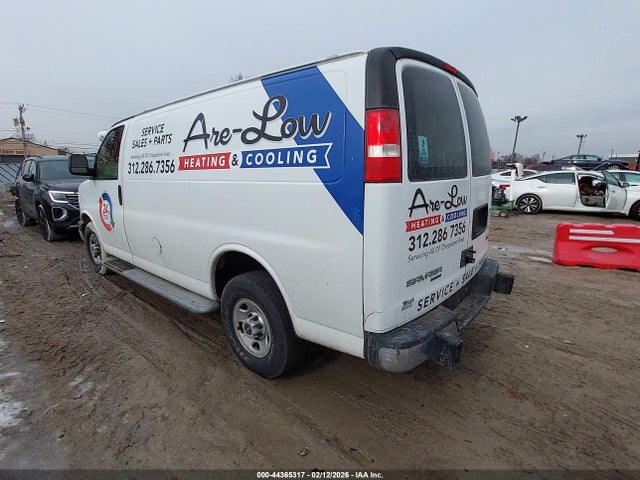 44365317 :رقم المزاد ، 1GTW7AFF2G1904766 vin ، 2016 Gmc Savana 2500 Work Van مزاد بيع