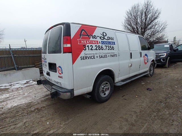 44365317 :رقم المزاد ، 1GTW7AFF2G1904766 vin ، 2016 Gmc Savana 2500 Work Van مزاد بيع
