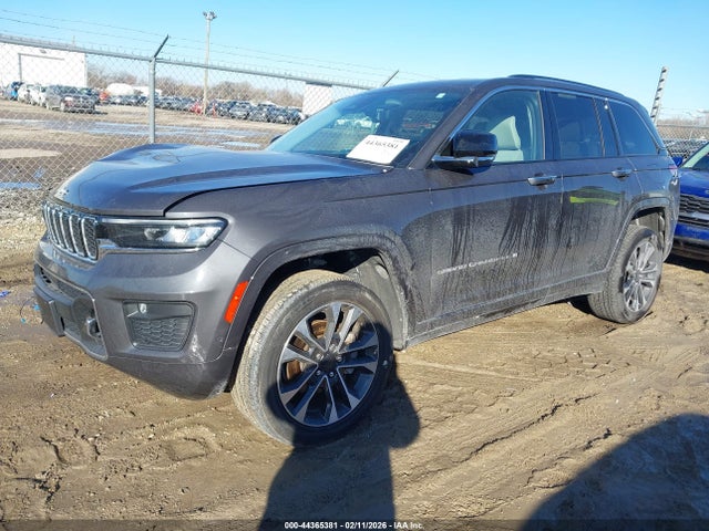 44365381 :رقم المزاد ، 1C4RJHDG9N8545312 vin ، 2022 Jeep Grand Cherokee Overland 4x4 مزاد بيع