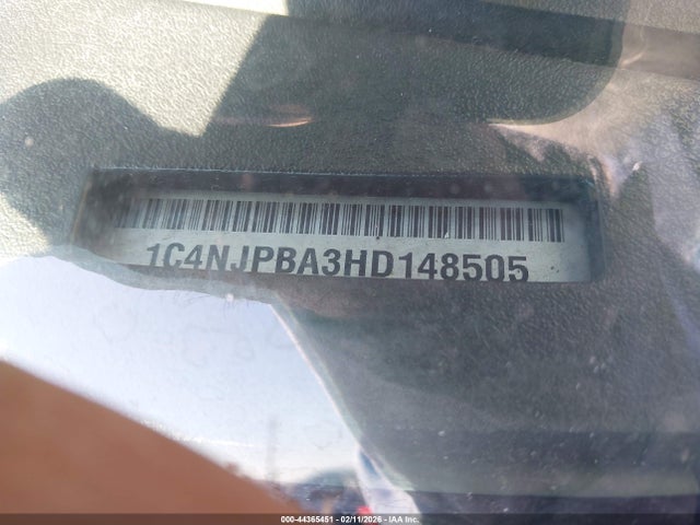 1C4NJPBA3HD148505 Jeep Patriot Sport Fwd