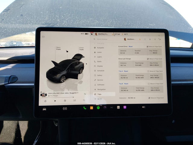 44365536 :رقم المزاد ، 7SAYGDEE7NF460973 vin ، 2022 Tesla Model Y Long Range Dual Motor All-wheel Drive مزاد بيع