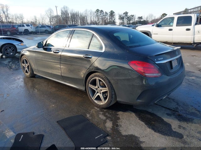 44365566 :رقم المزاد ، 55SWF4KB7GU116322 vin ، 2016 Mercedes-benz C 300 Sport 4matic مزاد بيع