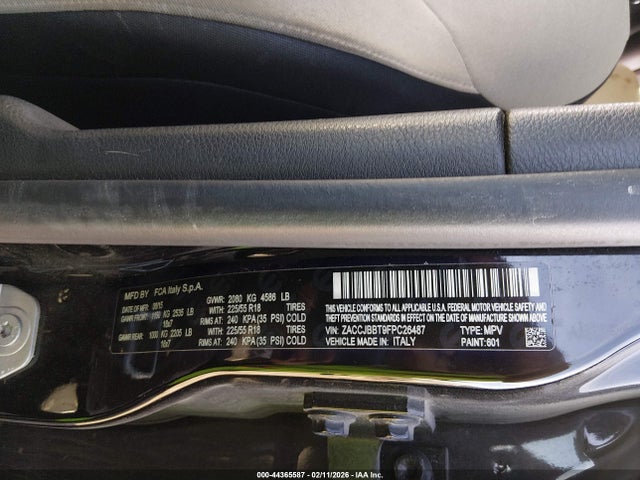 2015 JEEP RENEGADE ZACCJBBT9FPC26487 Photo 8