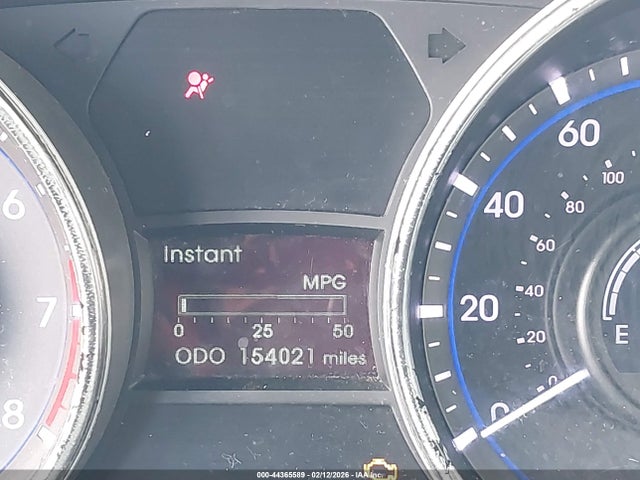 44365589 :رقم المزاد ، 5NPEB4AC6DH772043 vin ، 2013 Hyundai Sonata Gls مزاد بيع