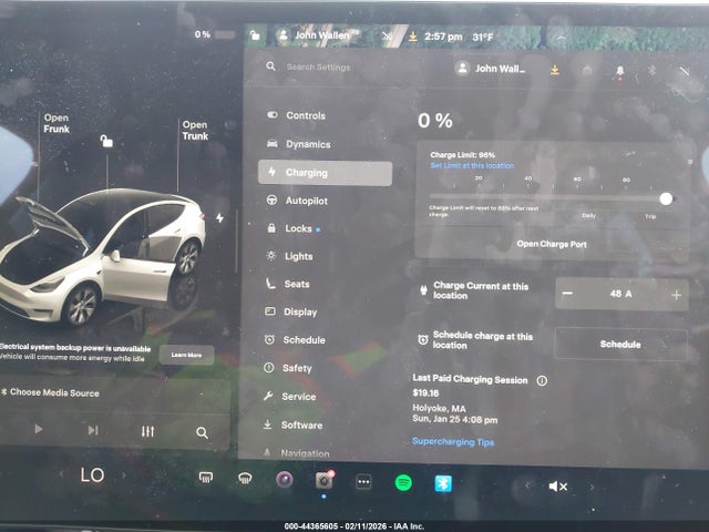 Aukcja sprzedaży 2023 Tesla Model Y Awd/long Range Dual Motor All-wheel Drive, vin: 7SAYGDEE4PA128215, numer aukcji: 44365605