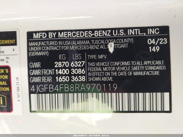 2024 MERCEDES-BENZ GLE 350 4JGFB4FB8RA970119 Photo 8