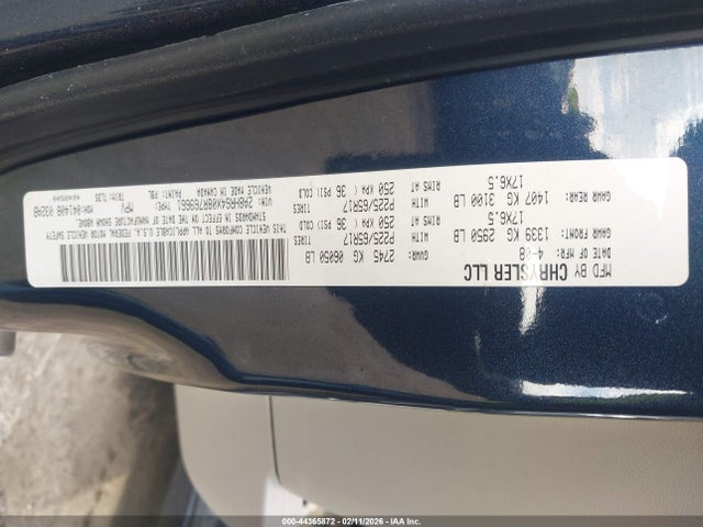 Aukcja sprzedaży 2008 Chrysler Town & Country Limited, vin: 2A8HR64X08R769661, numer aukcji: 44365872