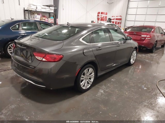 2015 Chrysler 200 Limited მანქანა იყიდება აუქციონზე, vin: 1C3CCCAB5FN750905, აუქციონის ნომერი: 44365908