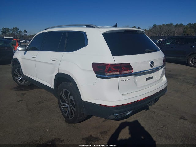 44365953 :رقم المزاد ، 1V2TR2CA4MC502757 vin ، 2021 Volkswagen Atlas 3.6l V6 Sel Premium مزاد بيع