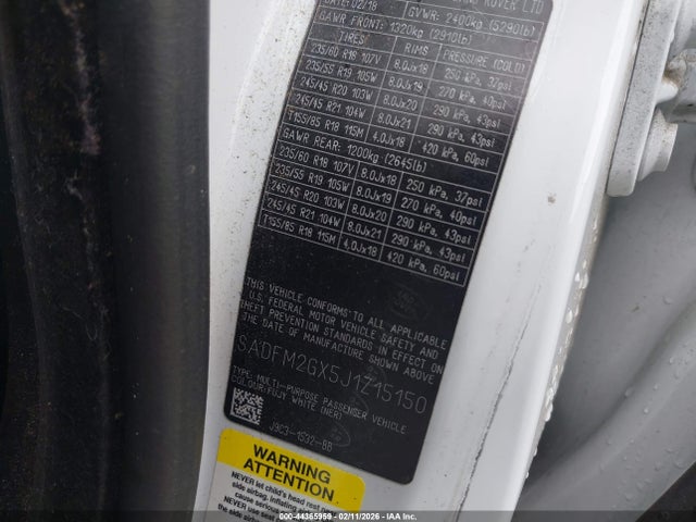 2018 JAGUAR E-PACE SADFM2GX5J1Z15150 Photo 8