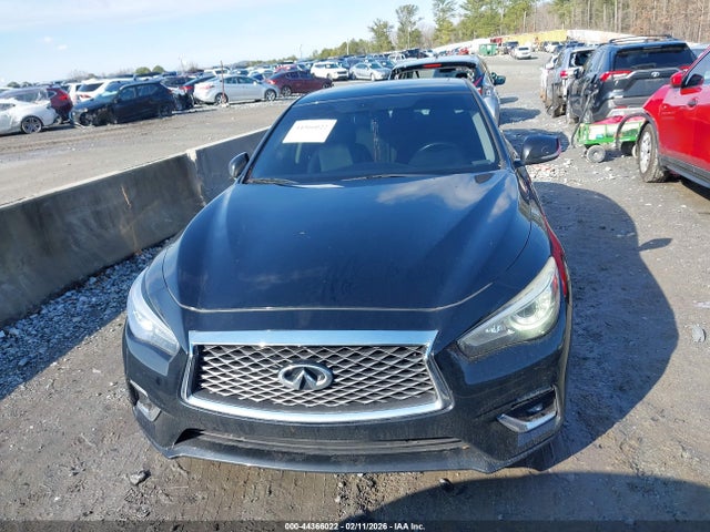 2018 Infiniti Q50 3.0t Luxe მანქანა იყიდება აუქციონზე, vin: JN1EV7AP7JM356941, აუქციონის ნომერი: 44366022
