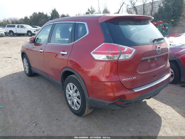 2015 Nissan Rogue S მანქანა იყიდება აუქციონზე, vin: KNMAT2MT8FP589150, აუქციონის ნომერი: 44366080